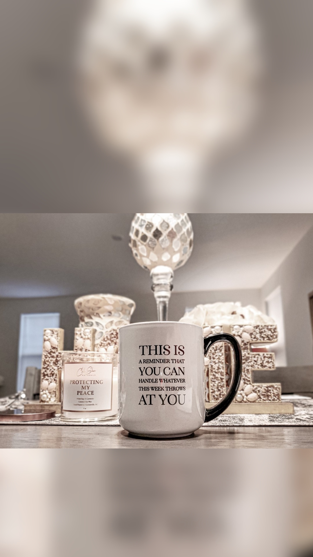 Whatever this week has in store, you are strong enough to handle it. Good, bad and in between. Believe in yourself! Happy Monday 😘