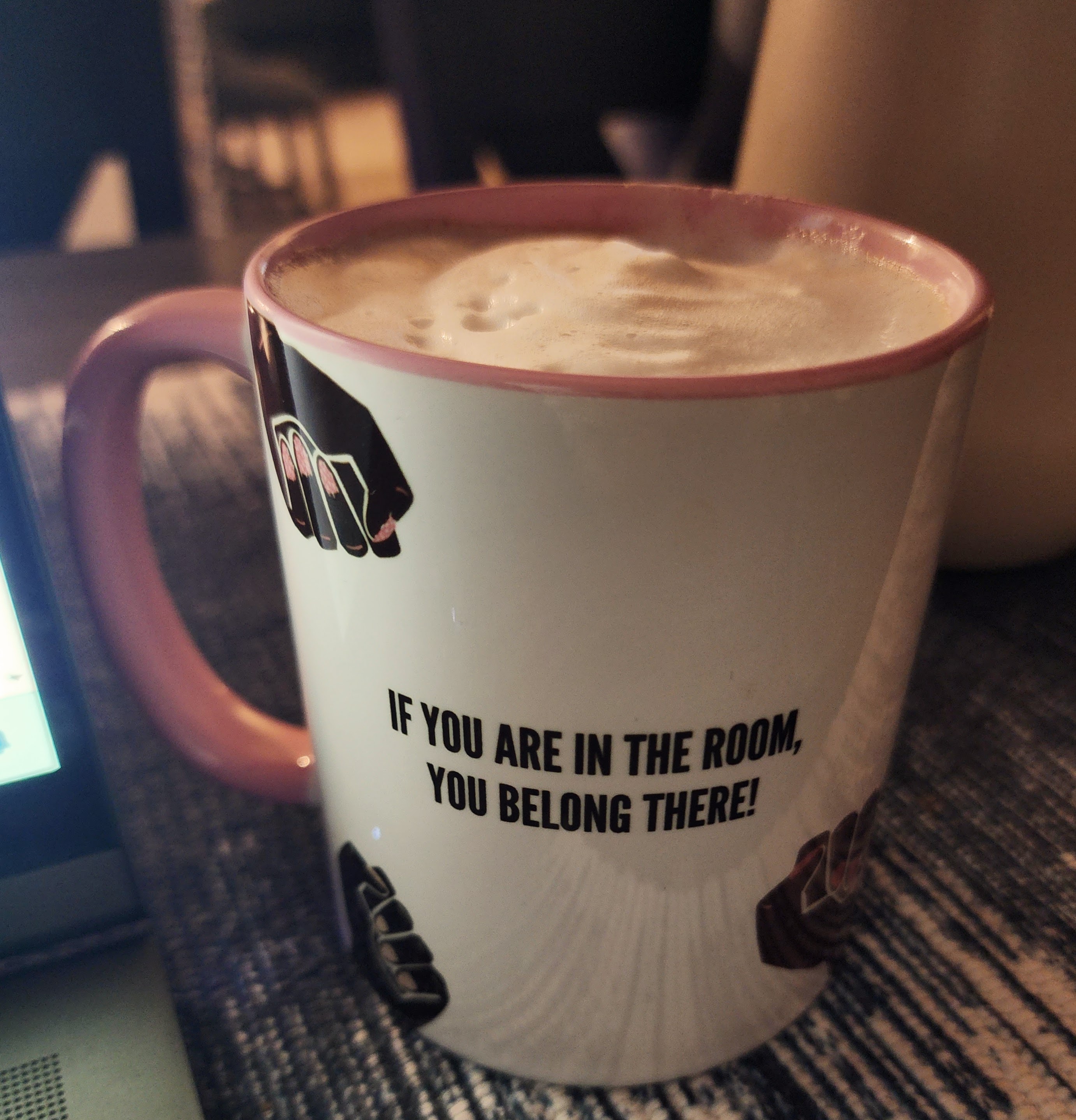 Mid-week motivation: If you are in the room…